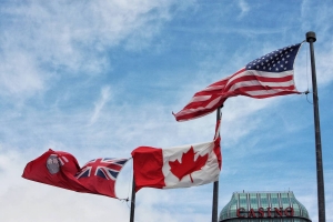 Canada and the US share the longest undefended border in the world.