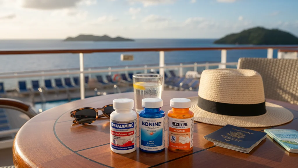 Motion Sickness on Cruises: Comparing Dramamine, Bonine, and Meclizine — hero image