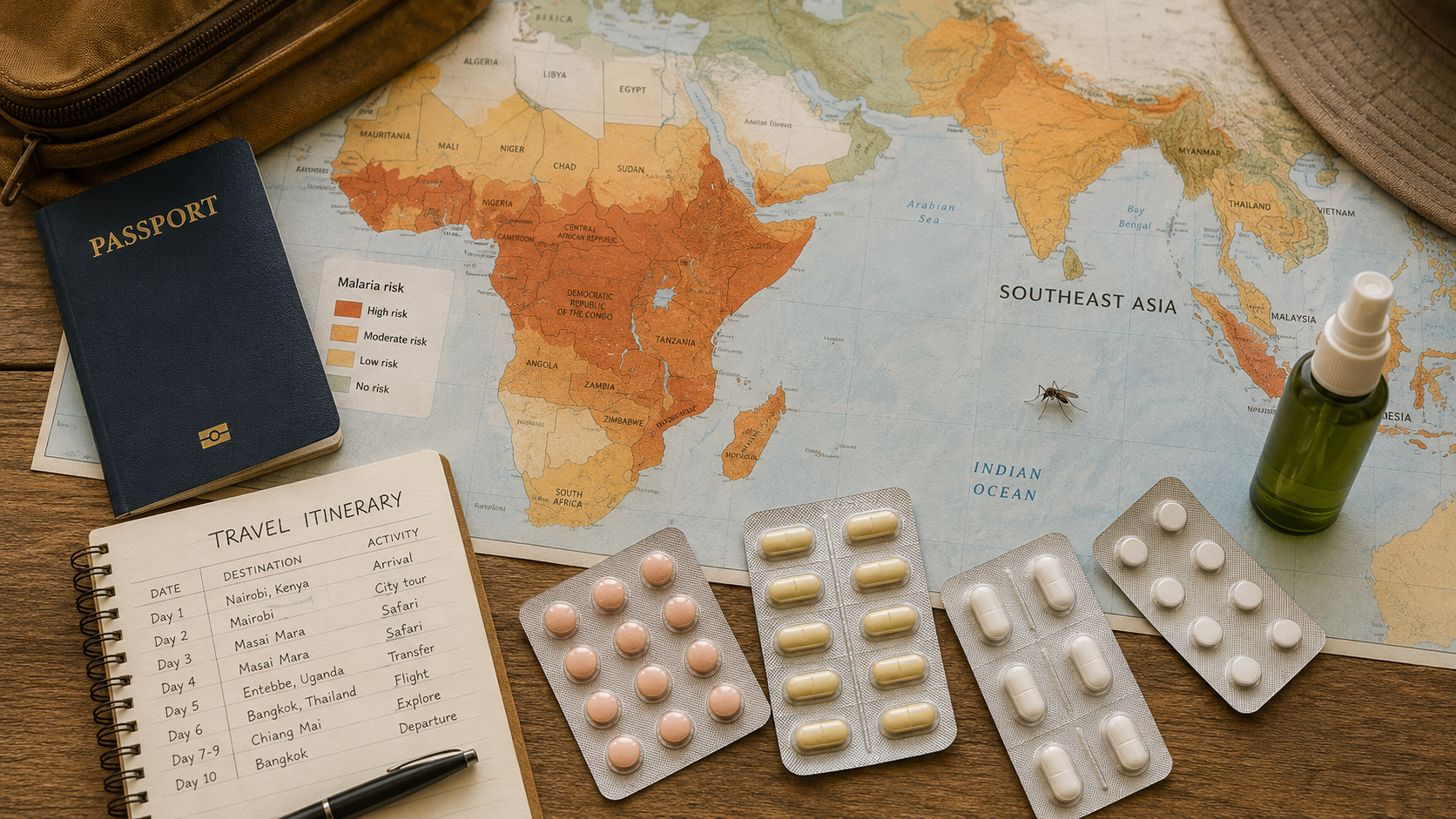 Malaria Prevention: Choosing the Right Antimalarial for Your Trip
